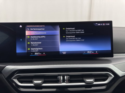 BMW i4 eDrive35 70 kWh M-Sportpack [3-Fase-11kW] (INCL.BTW) *LEATHER-MICROFIBRE | FULL-LED | ADAPTIVE-CRUISE |SPORTSEATS | CAMERA | DAB | DIGI-COCKPIT | NAVI-FULLMAP | AMBIENT-LIGHT | ECC | PDC | CARPLAY | TOWBAR | 18''ALU*