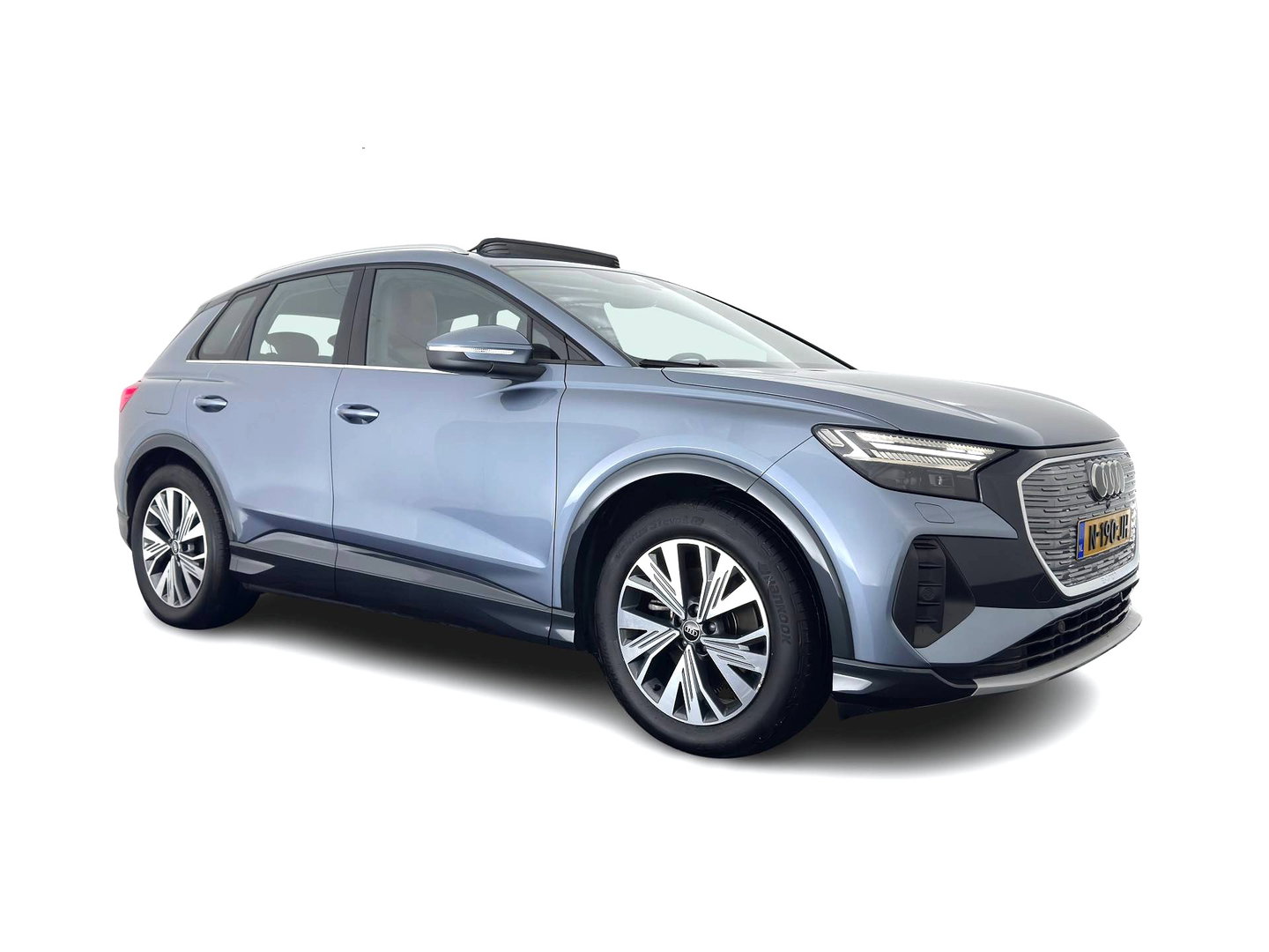 Audi Q4 e-tron 35 Launch edition Advanced Plus 55 kWh (INCL-BTW) Aut. *HEAT-PUMP | PANO | LEATHER | ADAPTIVE-CRUISE | MATRIX-LED | KEYLESS | SONOS-SOUND |  DIGI-COCKPIT | DAB | CARPLAY | HEATED-SPORTSEATS | CRUISE | 19''ALU*