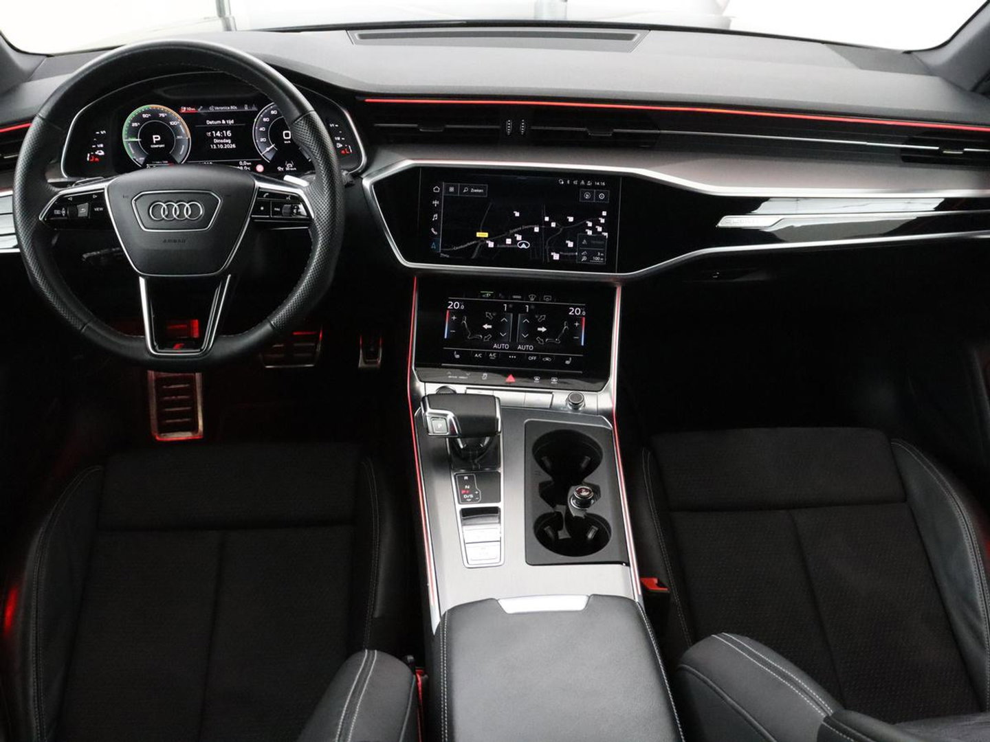 Audi A6 Avant 50 TFSI e quattro S edition SOH 94,5% | Trekhaak | LED | Stoelverwarming | Head-Up | Pano.Dak |