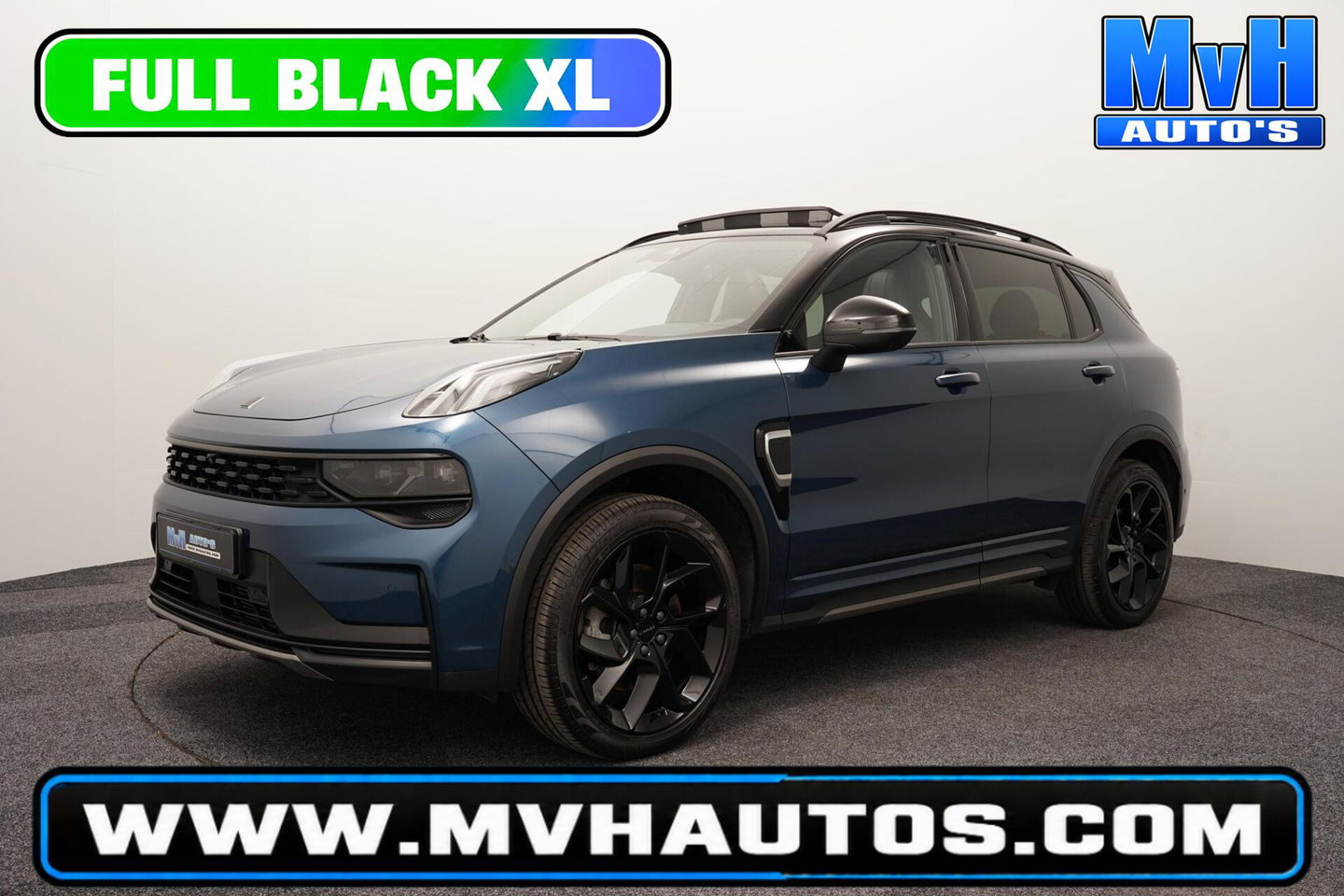 Lynk & Co 01 1.5 PHEV|FULL BLACK XL|ZWARTE.HEMEL|SOH95%
