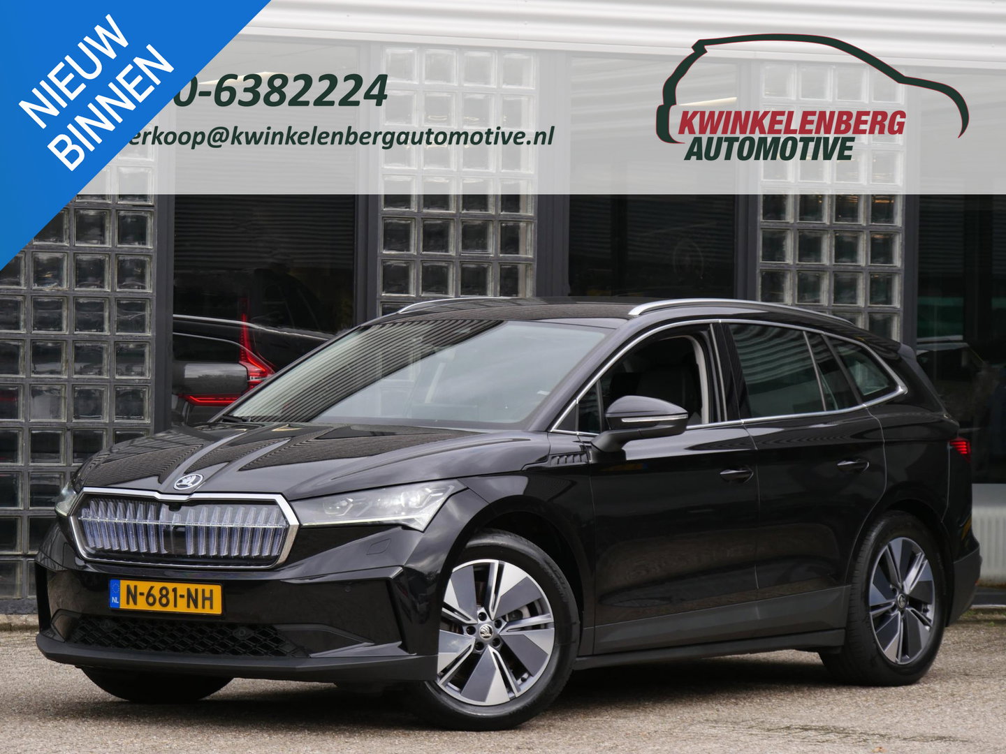Škoda Enyaq iV 80/ TREKHAAK/ ADAPTIVE CRUISE/ CRYSTAL FACE GRILLE/ BLINDSPOT/ SOH 93%