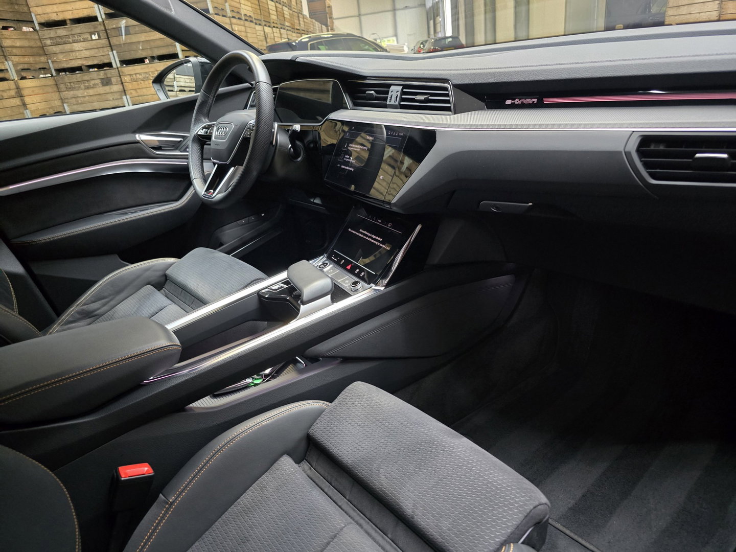 Audi e-tron 55 quattro S edition 95 kWh 2x S-Line Black Edition Camera Navi 21"LM 95.4% SOH