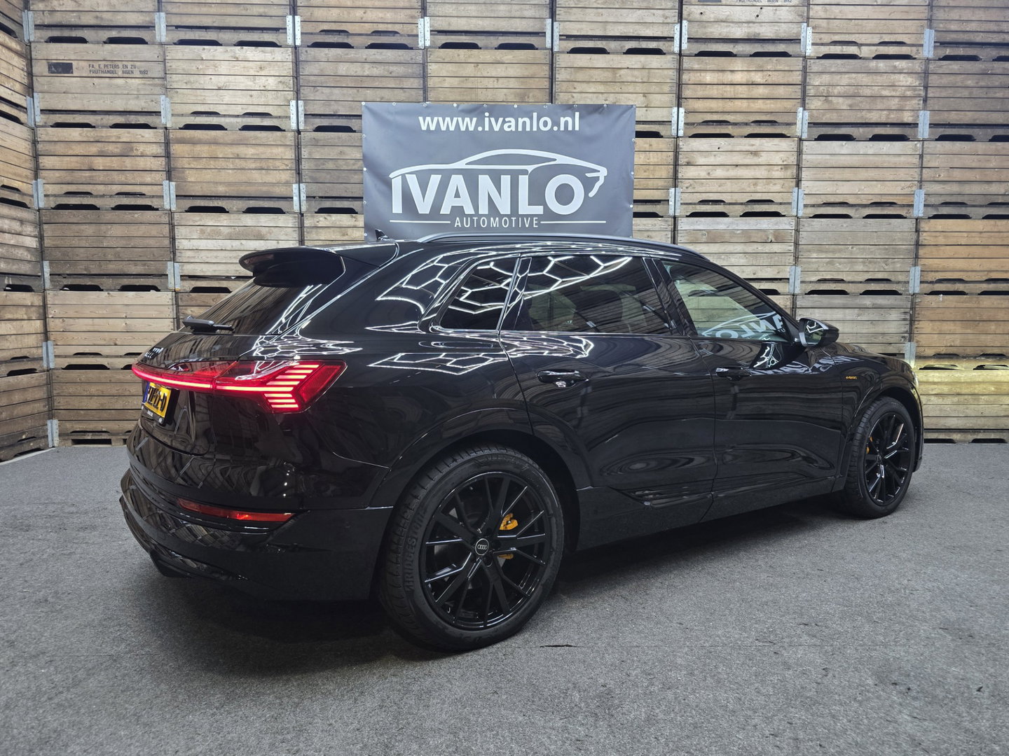 Audi e-tron 55 quattro S edition 95 kWh 2x S-Line Black Edition Camera Navi 21"LM 95.4% SOH