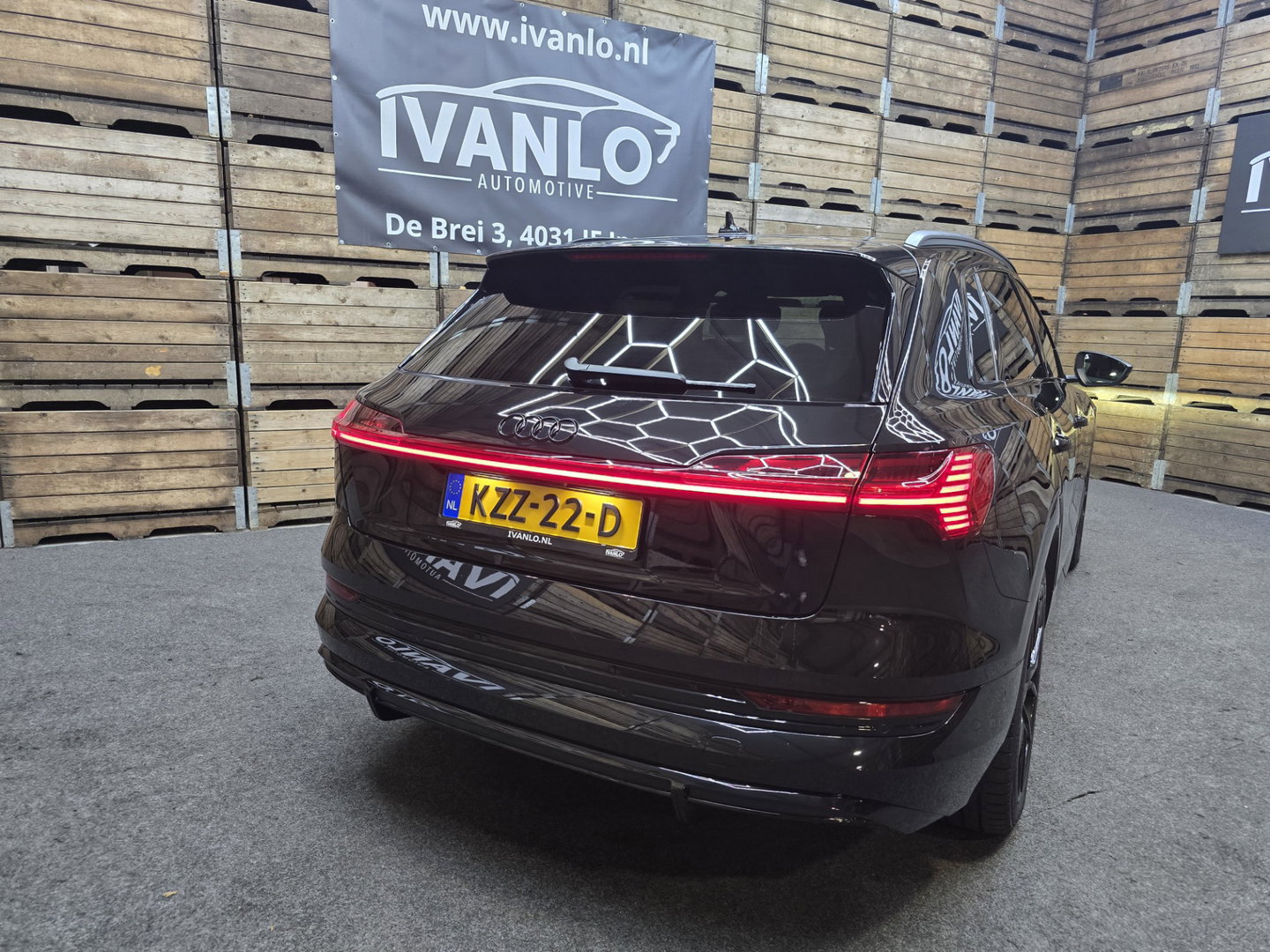 Audi e-tron 55 quattro S edition 95 kWh 2x S-Line Black Edition Camera Navi 21"LM 95.4% SOH
