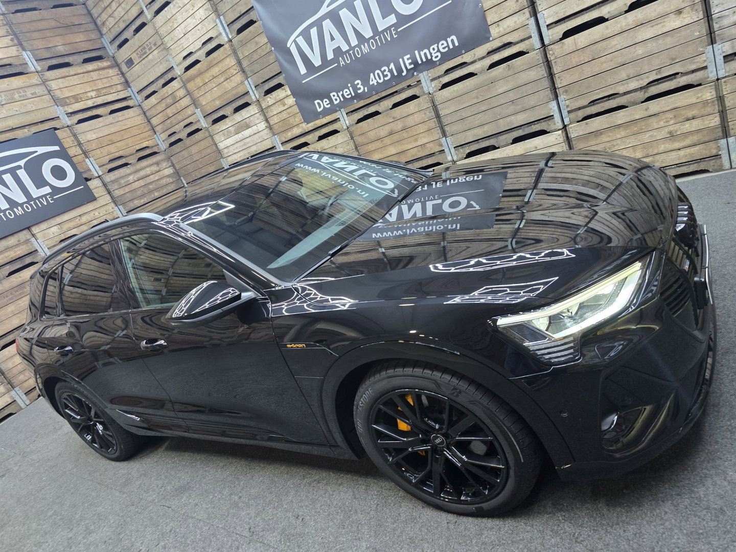 Audi e-tron 55 quattro S edition 95 kWh 2x S-Line Black Edition Camera Navi 21"LM 95.4% SOH
