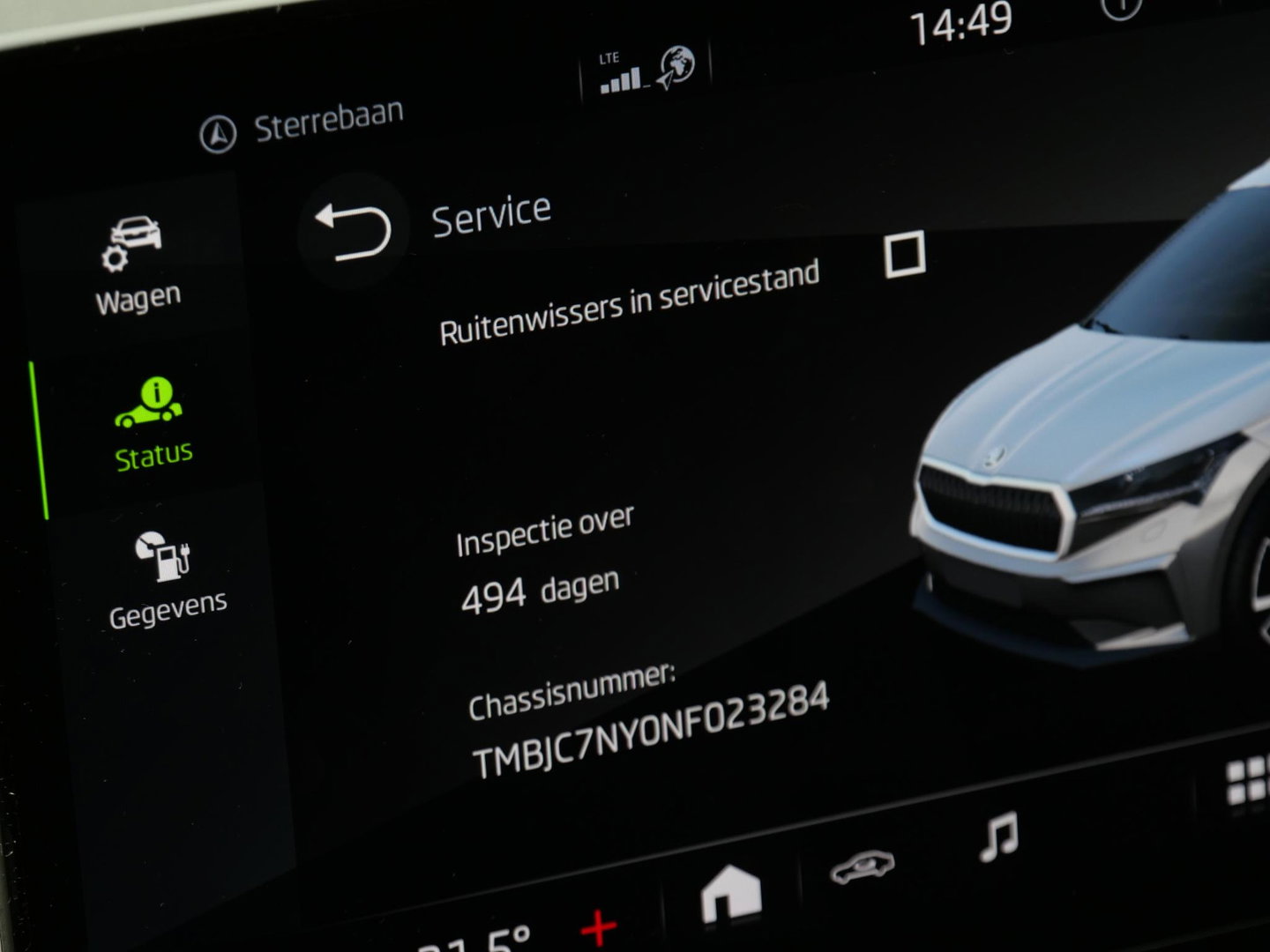 Škoda Enyaq iV 80/ TREKHAAK/ ADAPTIVE CRUISE/ CRYSTAL FACE GRILLE/ BLINDSPOT/ SOH 93%