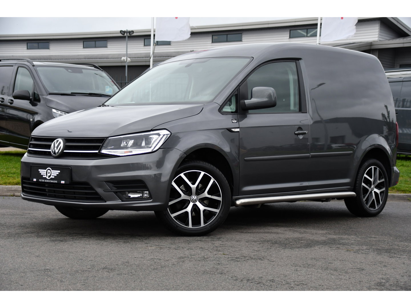 Volkswagen Caddy 2.0 TDI L1H1 BMT Highline Adaptieve Cruise, Carplay, LED, Clima, Stoelverwarming, 150pk, Automaat, Leder, Uniek!