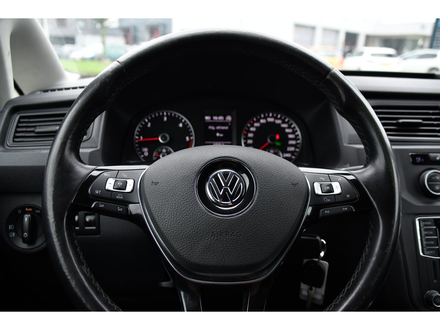Volkswagen Caddy 2.0 TDI L1H1 BMT Highline Adaptieve Cruise, Carplay, LED, Clima, Stoelverwarming, 150pk, Automaat, Leder, Uniek!