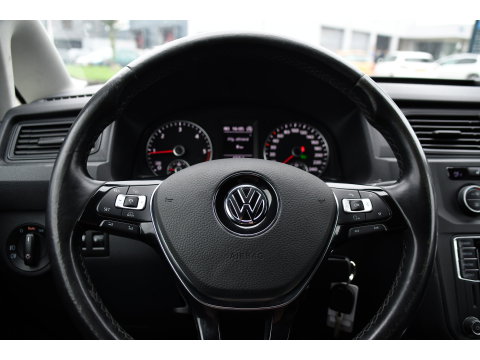 Volkswagen Caddy 2.0 TDI L1H1 BMT Highline Adaptieve Cruise, Carplay, LED, Clima, Stoelverwarming, 150pk, Automaat, Leder, Uniek!