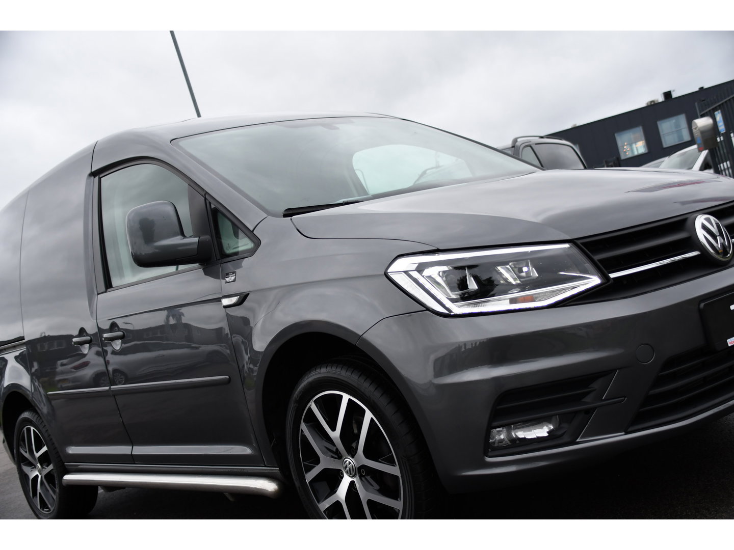 Volkswagen Caddy 2.0 TDI L1H1 BMT Highline Adaptieve Cruise, Carplay, LED, Clima, Stoelverwarming, 150pk, Automaat, Leder, Uniek!