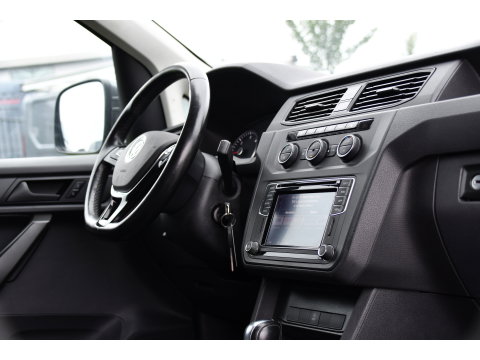 Volkswagen Caddy 2.0 TDI L1H1 BMT Highline Adaptieve Cruise, Carplay, LED, Clima, Stoelverwarming, 150pk, Automaat, Leder, Uniek!