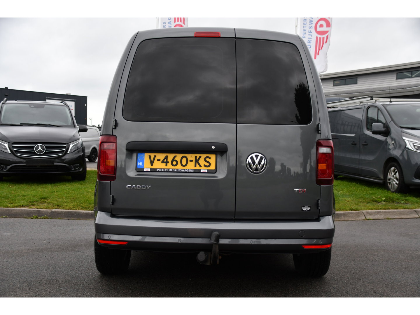 Volkswagen Caddy 2.0 TDI L1H1 BMT Highline Adaptieve Cruise, Carplay, LED, Clima, Stoelverwarming, 150pk, Automaat, Leder, Uniek!