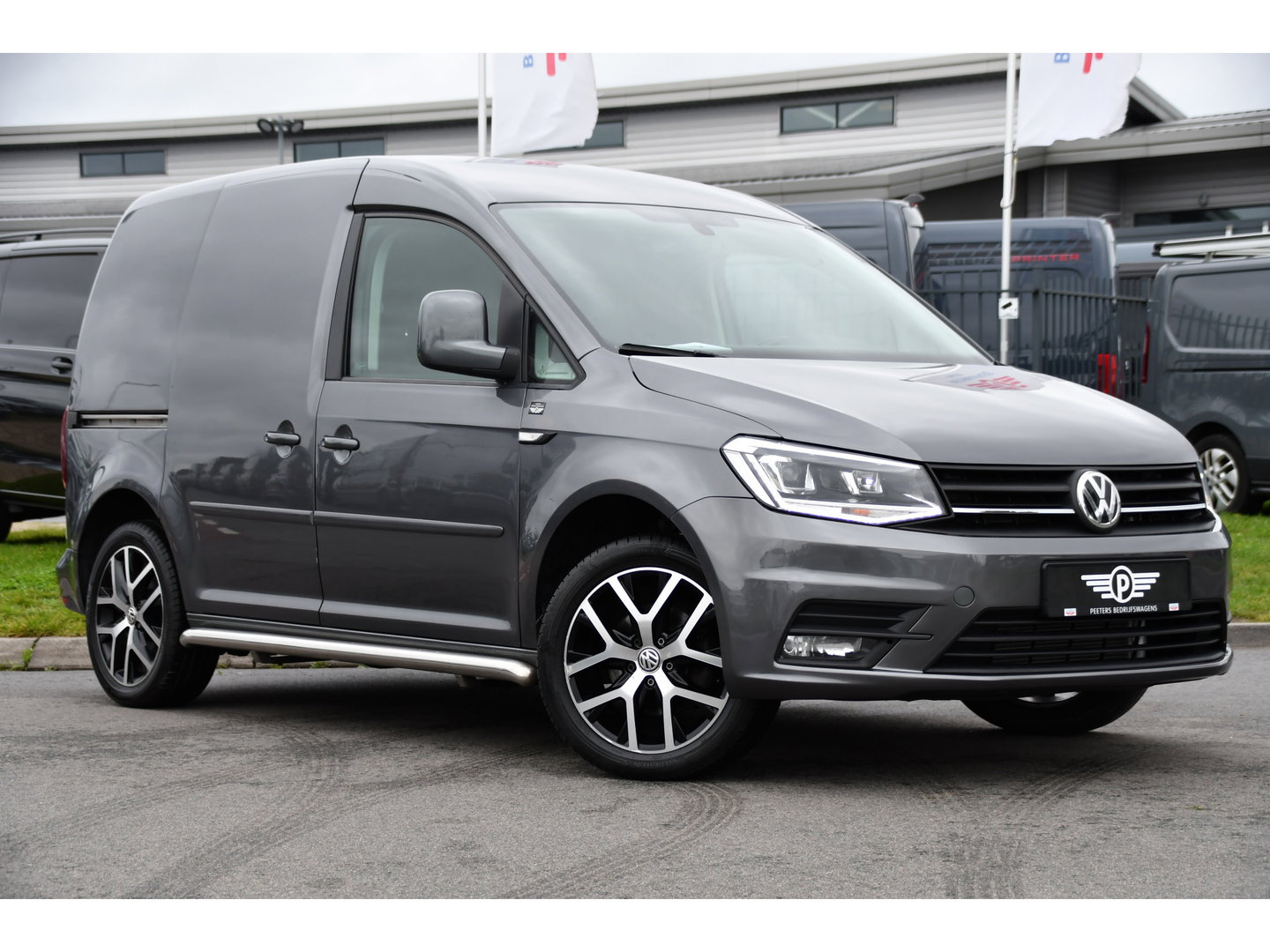 Volkswagen Caddy 2.0 TDI L1H1 BMT Highline Adaptieve Cruise, Carplay, LED, Clima, Stoelverwarming, 150pk, Automaat, Leder, Uniek!