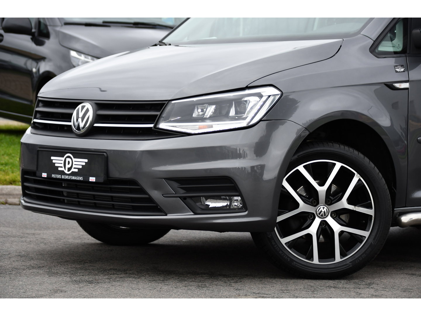Volkswagen Caddy 2.0 TDI L1H1 BMT Highline Adaptieve Cruise, Carplay, LED, Clima, Stoelverwarming, 150pk, Automaat, Leder, Uniek!