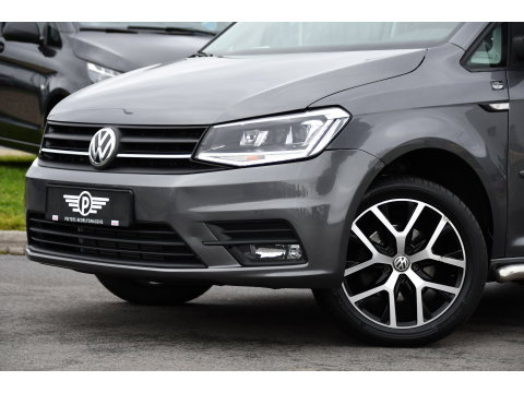 Volkswagen Caddy 2.0 TDI L1H1 BMT Highline Adaptieve Cruise, Carplay, LED, Clima, Stoelverwarming, 150pk, Automaat, Leder, Uniek!