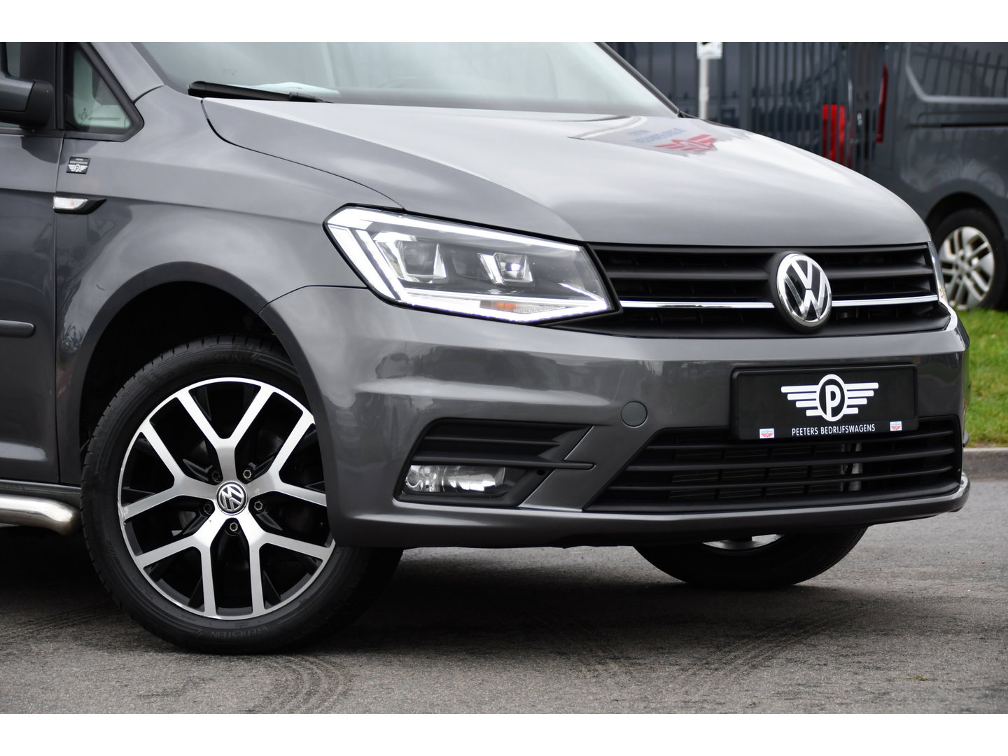Volkswagen Caddy 2.0 TDI L1H1 BMT Highline Adaptieve Cruise, Carplay, LED, Clima, Stoelverwarming, 150pk, Automaat, Leder, Uniek!