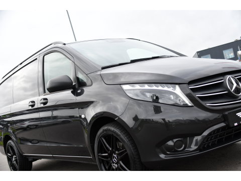 Mercedes-Benz Vito 116 CDI L2 PB Edition Camera, Cruise, Carplay, LED, 164pk, Automaat, Leder, Multimedia, Sensoren, Clima, Trekhaak, Uniek!