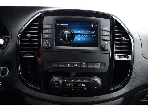 Mercedes-Benz Vito 116 CDI L2 PB Edition Camera, Cruise, Carplay, LED, 164pk, Automaat, Leder, Multimedia, Sensoren, Clima, Trekhaak, Uniek!
