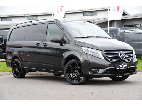 Mercedes-Benz Vito 116 CDI L2 PB Edition Camera, Cruise, Carplay, LED, 164pk, Automaat, Leder, Multimedia, Sensoren, Clima, Trekhaak, Uniek!