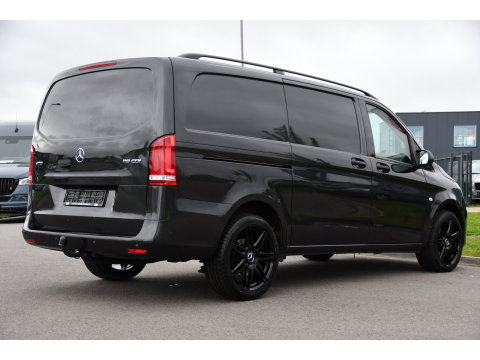 Mercedes-Benz Vito 116 CDI L2 PB Edition Camera, Cruise, Carplay, LED, 164pk, Automaat, Leder, Multimedia, Sensoren, Clima, Trekhaak, Uniek!