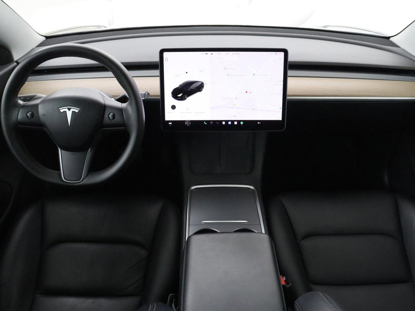 Tesla Model 3 Long Range AWD 75 kWh | SOH 92,1% | Panoramadak | Leder | Stoelverwarming | Camera | Park assist | Climate control | 18" velgen