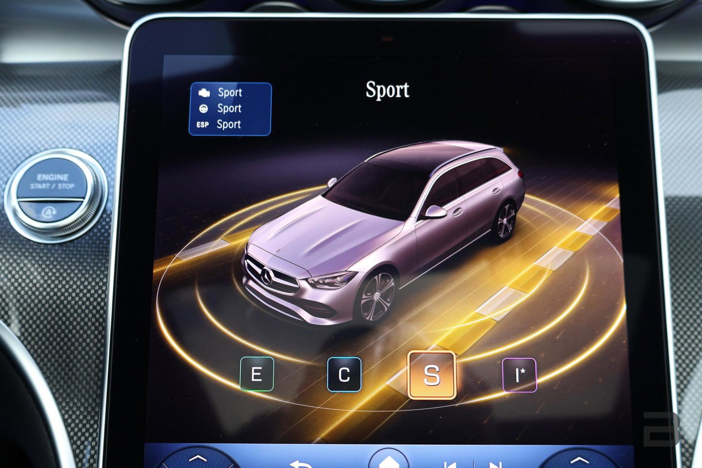 Mercedes-Benz C-Klasse Estate 220 d AMG Line / Panoramadak / Burmester Surround / Massage Stoelen / Night Pakket / Trekhaak Wegklapbaar
