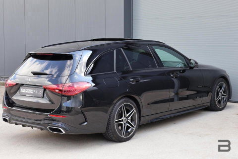 Mercedes-Benz C-Klasse Estate 220 d AMG Line / Panoramadak / Burmester Surround / Massage Stoelen / Night Pakket / Trekhaak Wegklapbaar