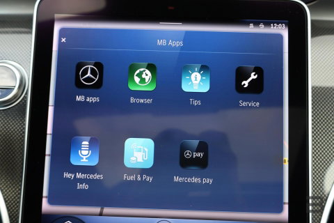 Mercedes-Benz C-Klasse Estate 220 d AMG Line / Panoramadak / Burmester Surround / Massage Stoelen / Night Pakket / Trekhaak Wegklapbaar