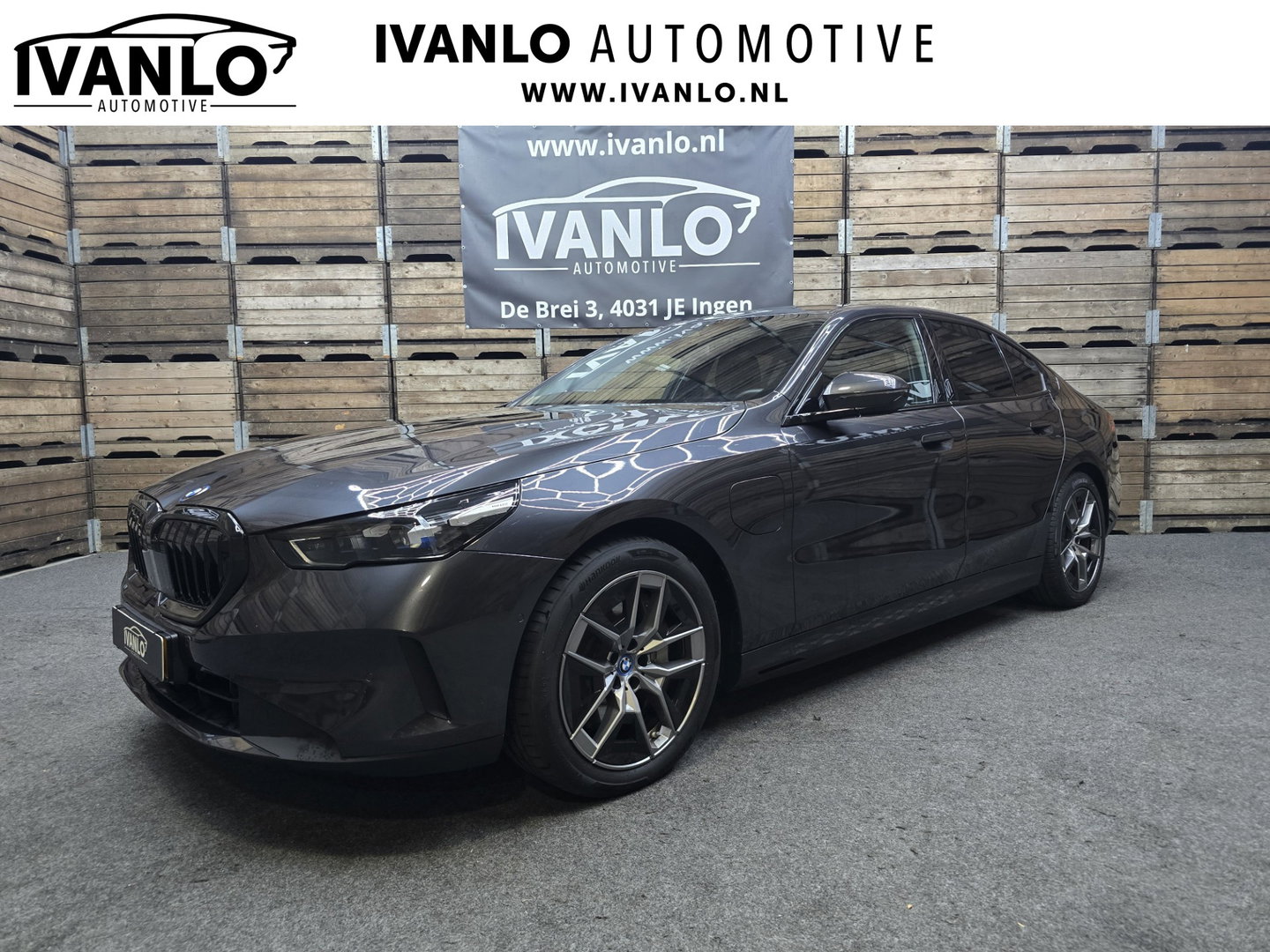 BMW 5 Serie 550e xDrive Leder Clima LED Camera Carplay 19"LM