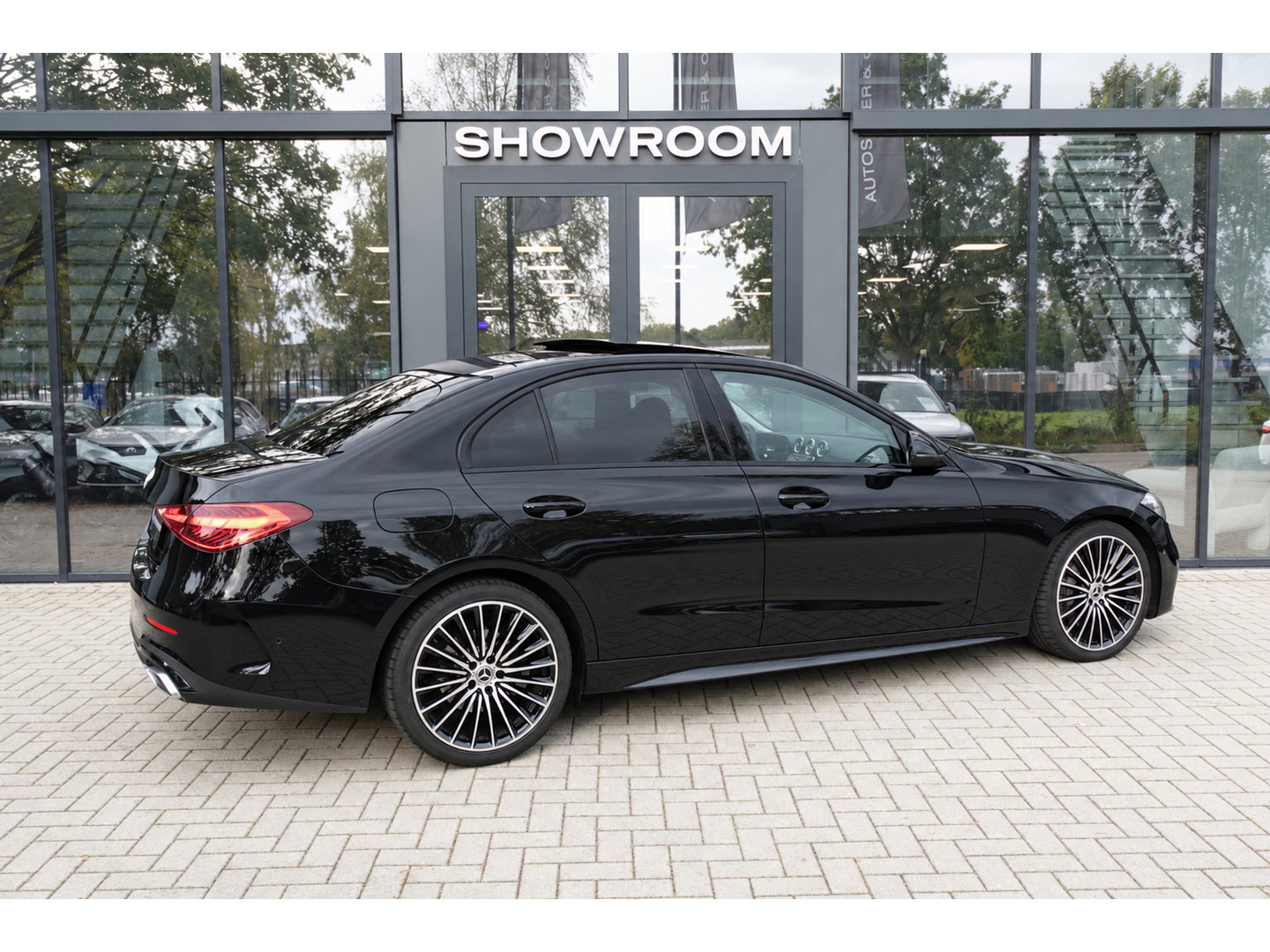 Mercedes-Benz C-Klasse 200 AMG Line PANO CAM SFEER VOL'