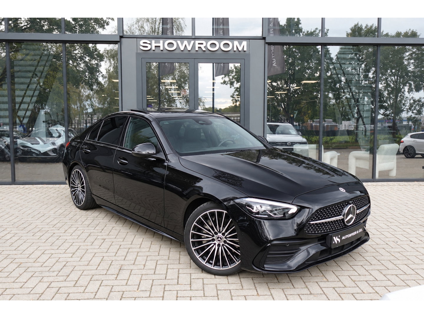 Mercedes-Benz C-Klasse 200 AMG Line PANO CAM SFEER VOL'