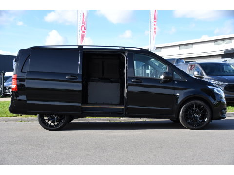 Mercedes-Benz Vito 116 CDI L2 Black Edition Camera, Cruise, Carplay, Automaat, LED, Clima, Multimedia, 164pk, Sensoren, Uniek!