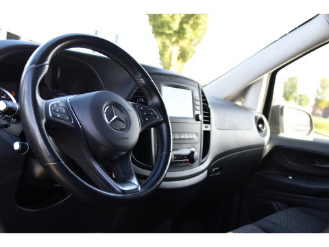 Mercedes-Benz Vito 116 CDI L2 Black Edition Camera, Cruise, Carplay, Automaat, LED, Clima, Multimedia, 164pk, Sensoren, Uniek!