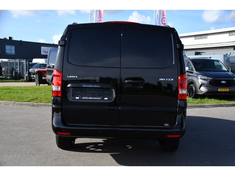 Mercedes-Benz Vito 116 CDI L2 Black Edition Camera, Cruise, Carplay, Automaat, LED, Clima, Multimedia, 164pk, Sensoren, Uniek!