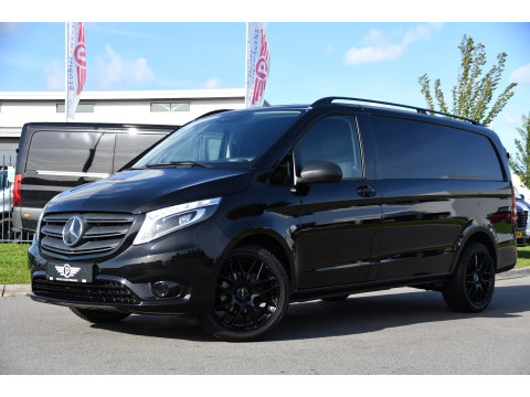 Mercedes-Benz Vito 116 CDI L2 Black Edition Camera, Cruise, Carplay, Automaat, LED, Clima, Multimedia, 164pk, Sensoren, Uniek!