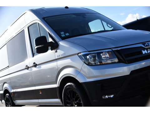 MAN TGE 3.180 35 2.0 L3H3 PB Edition Camera, Cruise, Carplay, 177pk, Leder, Multimedia, Automaat, Geveerde stoel, Uniek!
