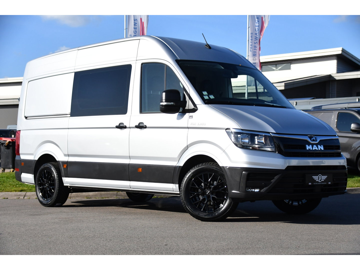 MAN TGE 3.180 35 2.0 L3H3 PB Edition Camera, Cruise, Carplay, 177pk, Leder, Multimedia, Automaat, Geveerde stoel, Uniek!