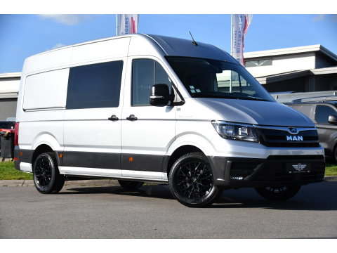 MAN TGE 3.180 35 2.0 L3H3 PB Edition Camera, Cruise, Carplay, 177pk, Leder, Multimedia, Automaat, Geveerde stoel, Uniek!