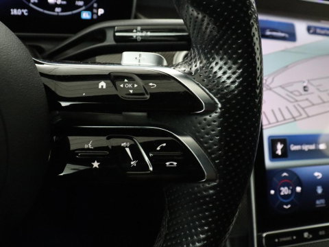 Mercedes-Benz C-Klasse Estate 300 e AMG Line | SOH 98,0% | Panoramadak | Leder | Memory | Stoelverwarming | Cruise control | 360 Camera | Sfeerverlichting | Carplay