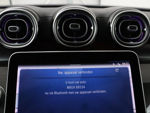 Mercedes-Benz C-Klasse Estate 300 e AMG Line | SOH 98,0% | Panoramadak | Leder | Memory | Stoelverwarming | Cruise control | 360 Camera | Sfeerverlichting | Carplay