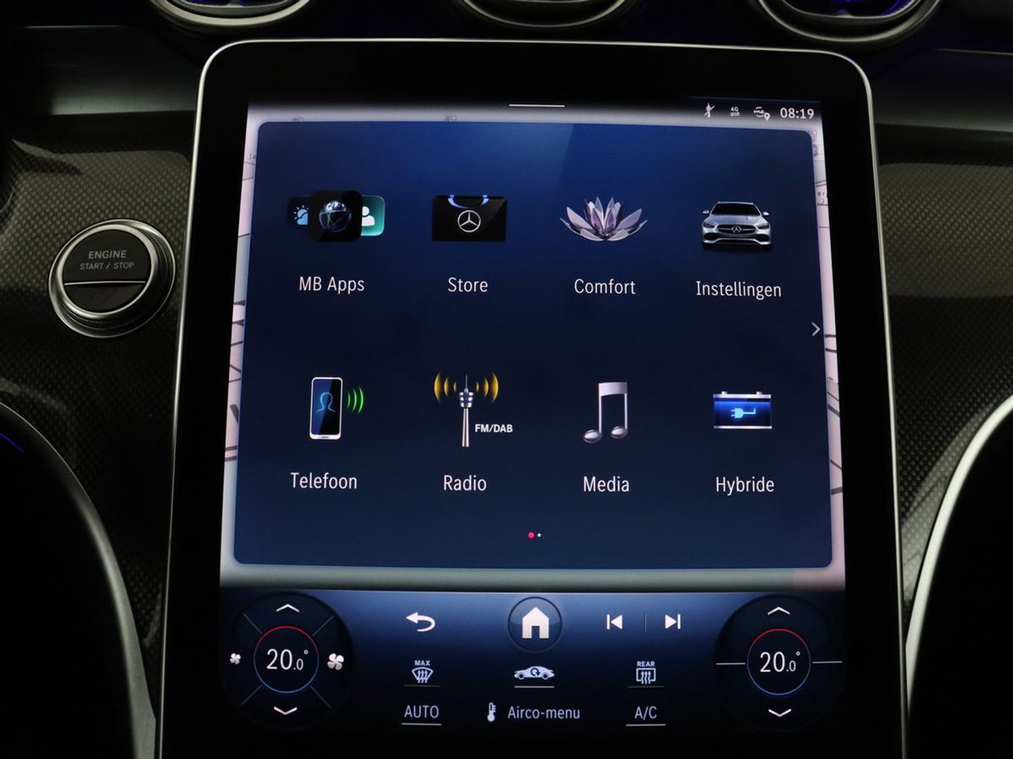 Mercedes-Benz C-Klasse Estate 300 e AMG Line | SOH 98,0% | Panoramadak | Leder | Memory | Stoelverwarming | Cruise control | 360 Camera | Sfeerverlichting | Carplay
