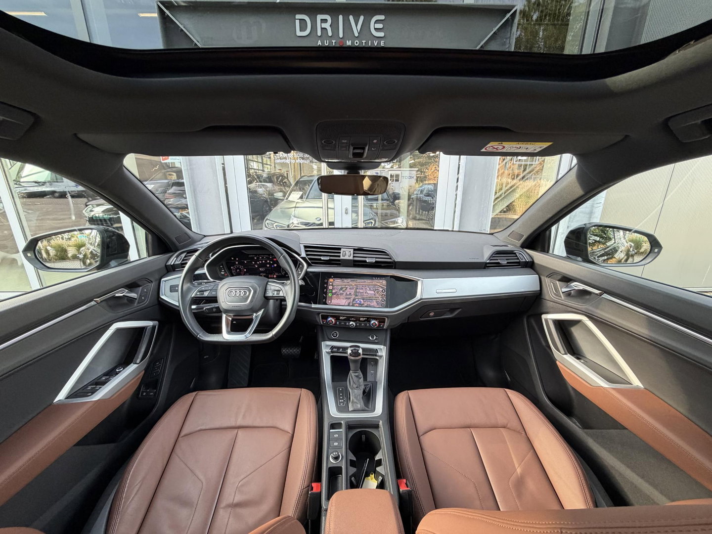 Audi Q3 Sportback 45 TFSI e S-Line |Pano|Leer|Memory|Sfeer|20"|Trekhaak|Optiek Zwart Plus