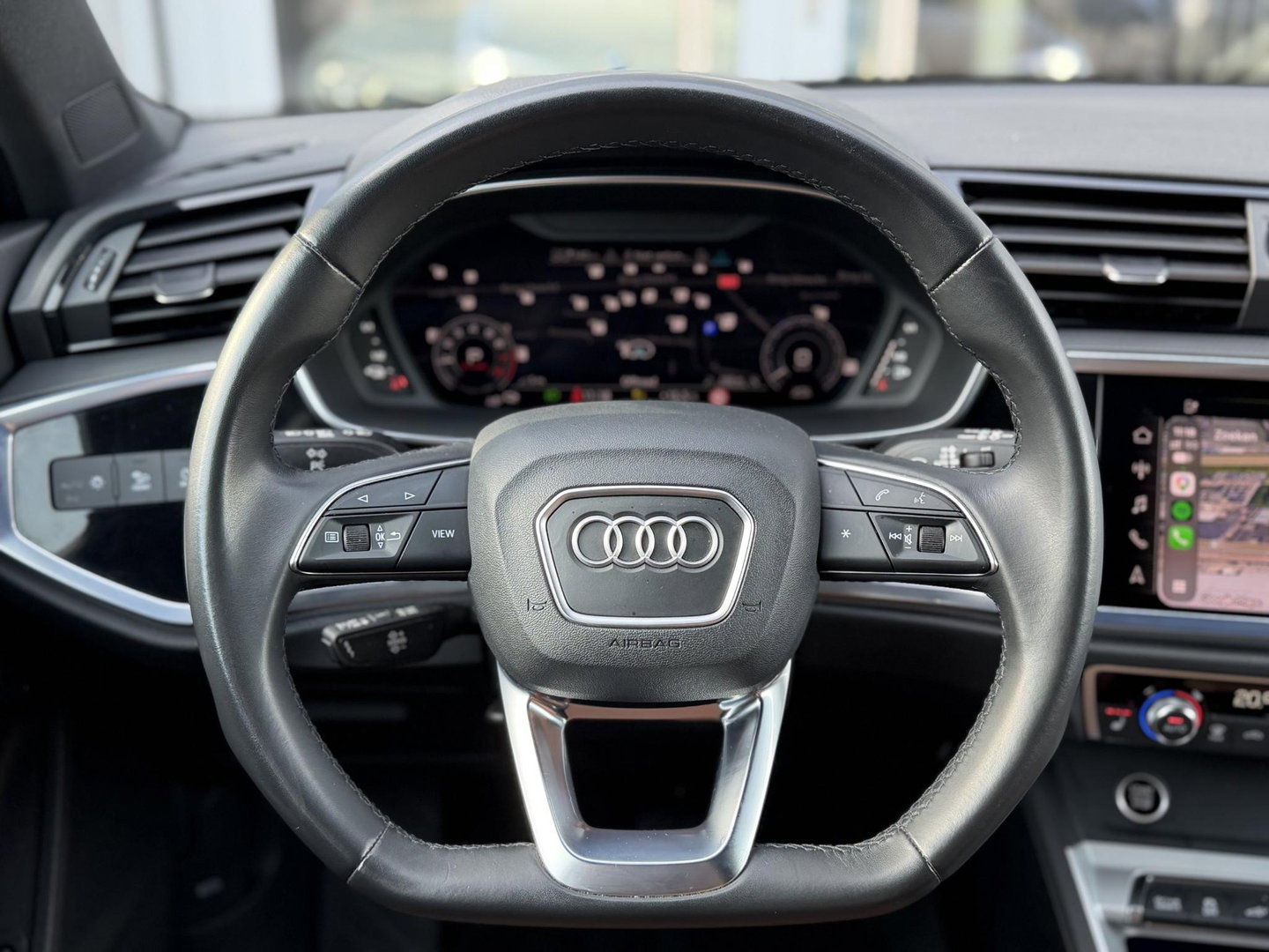 Audi Q3 Sportback 45 TFSI e S-Line |Pano|Leer|Memory|Sfeer|20"|Trekhaak|Optiek Zwart Plus