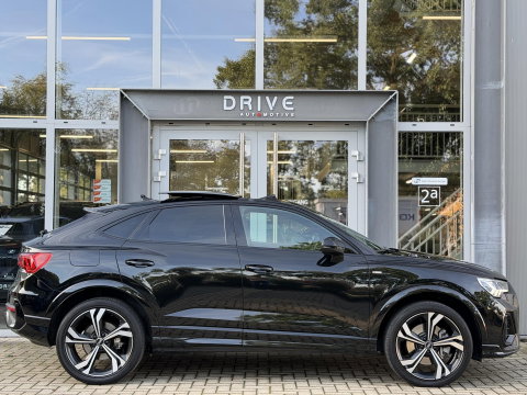 Audi Q3 Sportback 45 TFSI e S-Line |Pano|Leer|Memory|Sfeer|20"|Trekhaak|Optiek Zwart Plus