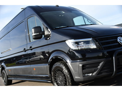 Volkswagen Crafter 35 2.0 TDI L4H3 4Motion Black Edition Full Options! Camera, Adaptieve Cruise, Carplay, 2 x Schuifdeur, LED, Automaat, Dodehoek, Uniek!