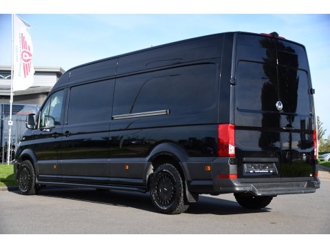 Volkswagen Crafter 35 2.0 TDI L4H3 4Motion Black Edition Full Options! Camera, Adaptieve Cruise, Carplay, 2 x Schuifdeur, LED, Automaat, Dodehoek, Uniek!