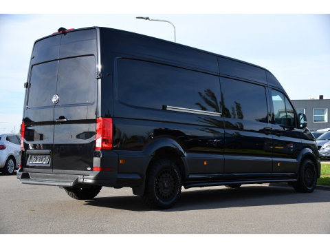 Volkswagen Crafter 35 2.0 TDI L4H3 4Motion Black Edition Full Options! Camera, Adaptieve Cruise, Carplay, 2 x Schuifdeur, LED, Automaat, Dodehoek, Uniek!