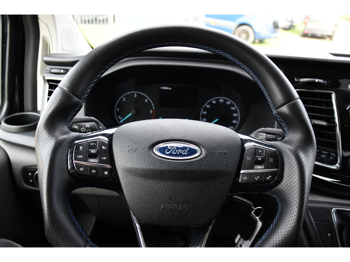 Ford Transit Custom 320 2.0 TDCI L1H1 DC MS-RT Black Edition Adaptieve Cruise, Camera, Carplay, 170pk, 2 x Schuifdeur, Automaat, LED, Stoelverwarming, Leder, Uniek!