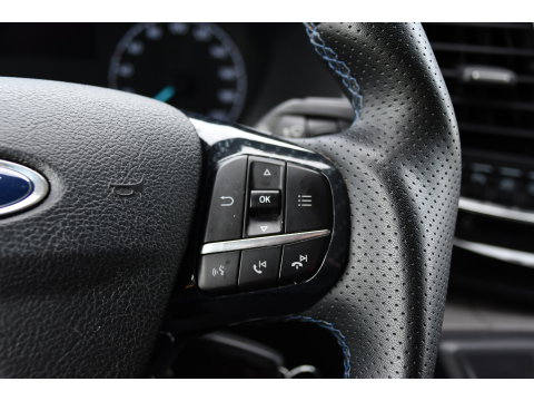 Ford Transit Custom 320 2.0 TDCI L1H1 DC MS-RT Black Edition Adaptieve Cruise, Camera, Carplay, 170pk, 2 x Schuifdeur, Automaat, LED, Stoelverwarming, Leder, Uniek!