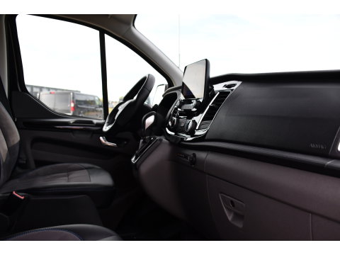 Ford Transit Custom 320 2.0 TDCI L1H1 DC MS-RT Black Edition Adaptieve Cruise, Camera, Carplay, 170pk, 2 x Schuifdeur, Automaat, LED, Stoelverwarming, Leder, Uniek!